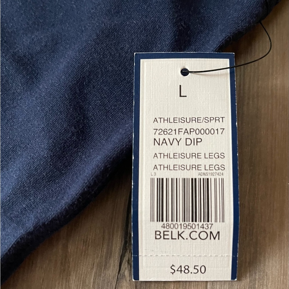 *NWT* Crown & Ivy brand ~ ombré / dip Leggings, two pair (blue 💙 / pink 🩷) *NWT* - Picture 7 of 11